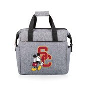USC Trojans Heather Gray SC Interlock Fight On Mickey Lunch Cooler